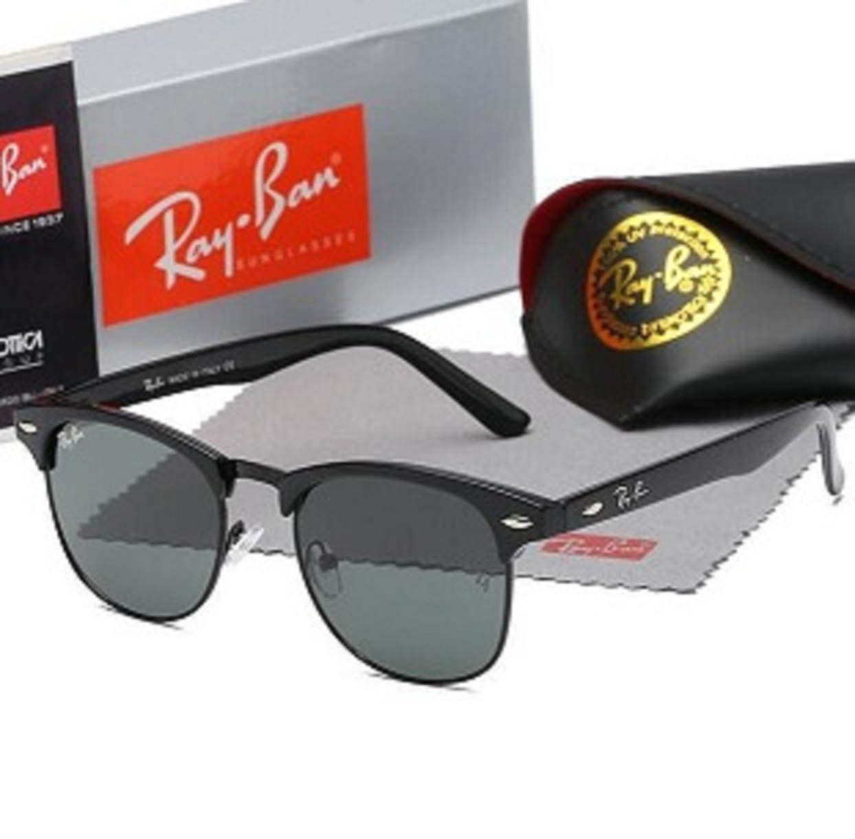 High Quality New Glass Lens Ray Men Women Sunglasses Vintage Pilot Brand Sun Glasses Band UV400 Bans Ben Sunglasses With Box and Case 3016, White;black
High Quality New Glass Lens Ray Men Women Sunglasses Vintage Pilot Brand Sun Glasses Band UV400 Bans Ben Sunglasses With Box and Case 3016, White;black