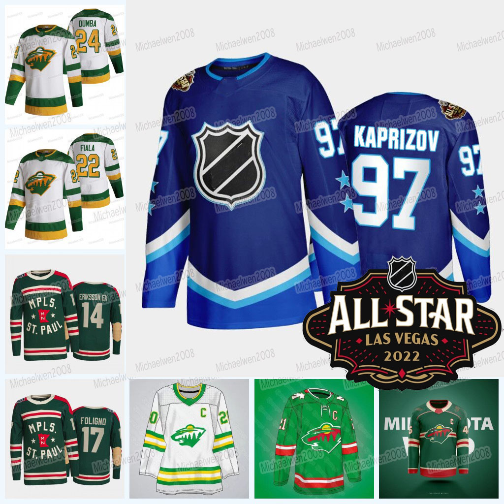 Kirill kaprizov Minnesota Wild 2022 ALL Star Hockey Jersey Marcus Foligno Joel Eriksson Ek Kevin Fiala Jared Spurgeon Matt Dumba Cam Talbot Victor Rask, Youth
Kirill kaprizov Minnesota Wild 2022 ALL Star Hockey Jersey Marcus Foligno Joel Eriksson Ek Kevin Fiala Jared Spurgeon Matt Dumba Cam Talbot Victor Rask, Youth