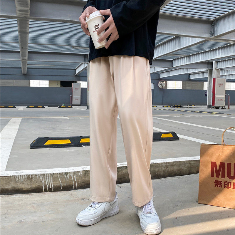 2021 New Spring Summer Wide-leg Men's Fashion Casual Men Korean Loose Straight-leg Mens Social Suit Pants S-2xl Prxh, Dark gray
2021 New Spring Summer Wide-leg Men's Fashion Casual Men Korean Loose Straight-leg Mens Social Suit Pants S-2xl Prxh, Dark gray