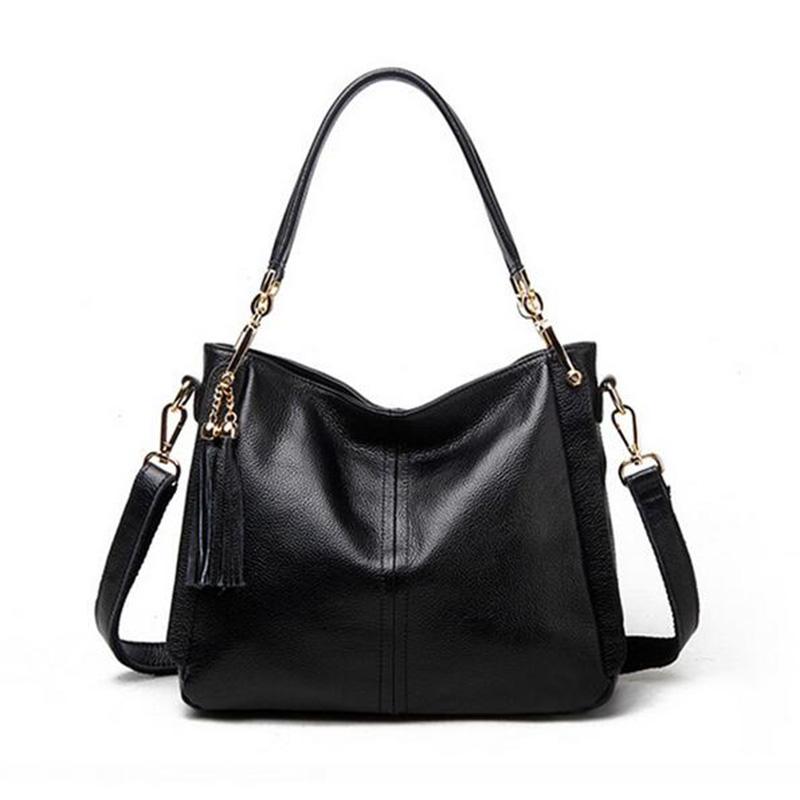 New Shoulder Bags For Women Luxury Famous Brands Tassel Big Genuine Leather Bags For Women Luxury Handbags Designer, Black
New Shoulder Bags For Women Luxury Famous Brands Tassel Big Genuine Leather Bags For Women Luxury Handbags Designer, Black
