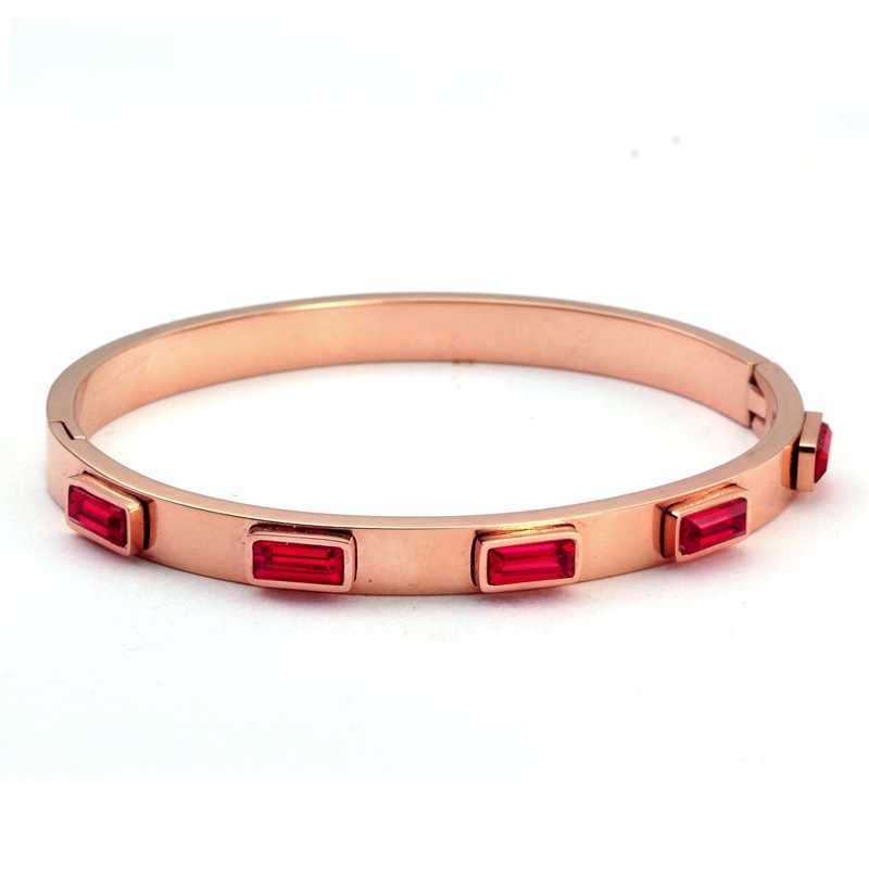 Luxury Brand Stainless Steel Cubic Zirconia Charm Bracelets Bangle for Women Girl Crystal Cuff Wristband Female Jewelry Gift Q0719
Luxury Brand Stainless Steel Cubic Zirconia Charm Bracelets Bangle for Women Girl Crystal Cuff Wristband Female Jewelry Gift Q0719