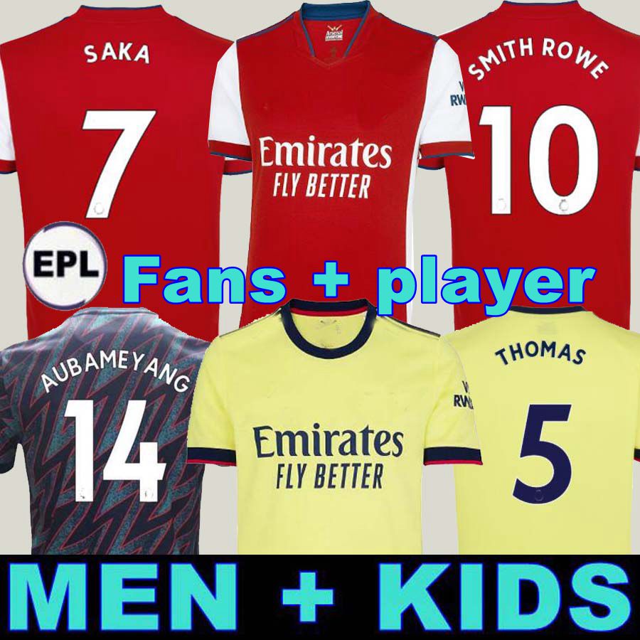 FANS Player version Arsen soccer jersey 21 22 AUBAMEYANG THOMAS PEPE SAKA TIERNEY SMITH ROWE 2021 2022 football shirt Kid TAVARES kit sets uniform HOME SAMBI Arsenal, 21/22 away adul
FANS Player version Arsen soccer jersey 21 22 AUBAMEYANG THOMAS PEPE SAKA TIERNEY SMITH ROWE 2021 2022 football shirt Kid TAVARES kit sets uniform HOME SAMBI Arsenal, 21/22 away adul