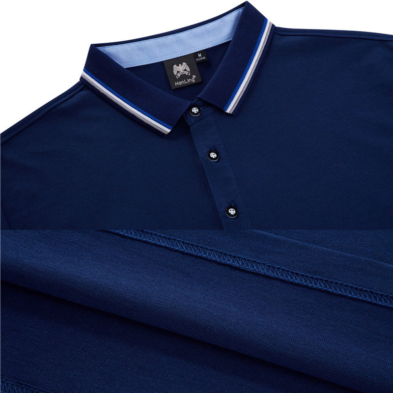 Custom embroidery polo shirt embroidered business polo shirt embroidery polo Shirt Uniform Workwear custom 210308