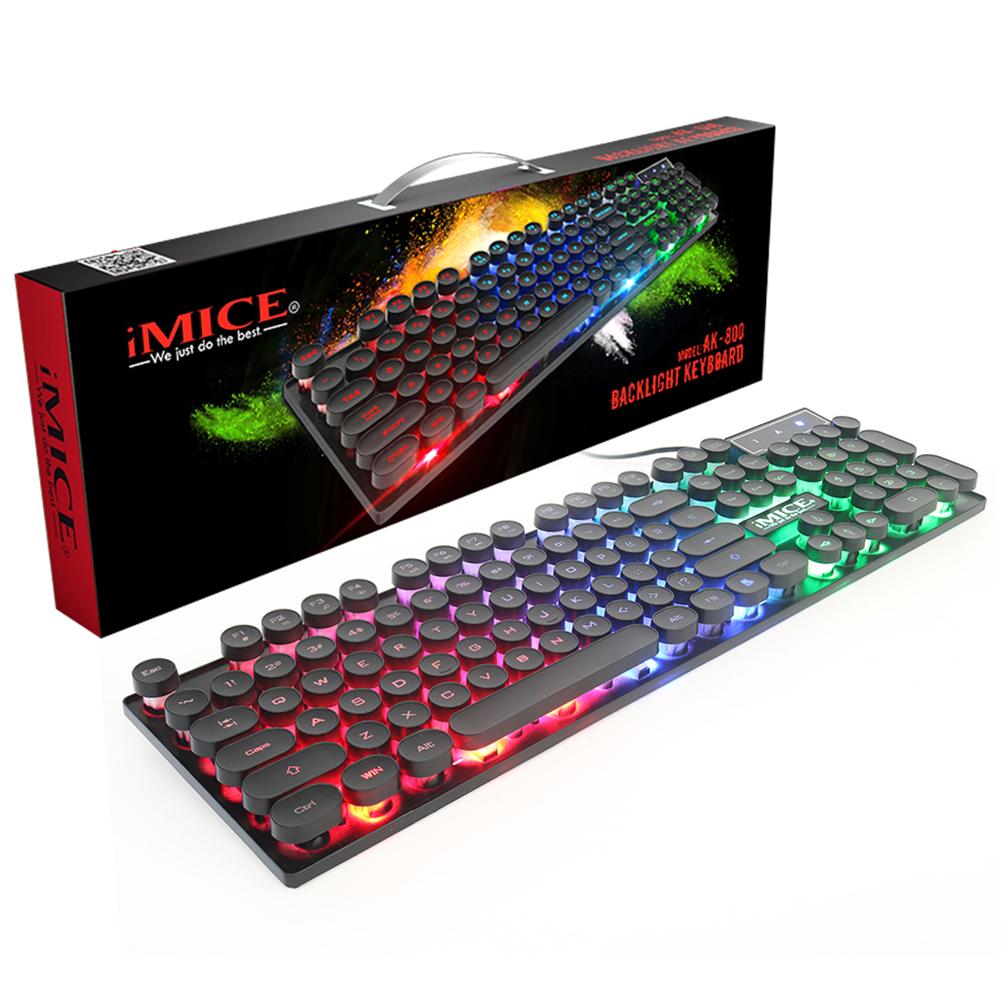 104 Keys Mechanical Keyboard Gaming Keyboard Blue Switch RGB Backlit Ergonomic Wired keyboards for PC Desktop Computer Accessory
104 Keys Mechanical Keyboard Gaming Keyboard Blue Switch RGB Backlit Ergonomic Wired keyboards for PC Desktop Computer Accessory