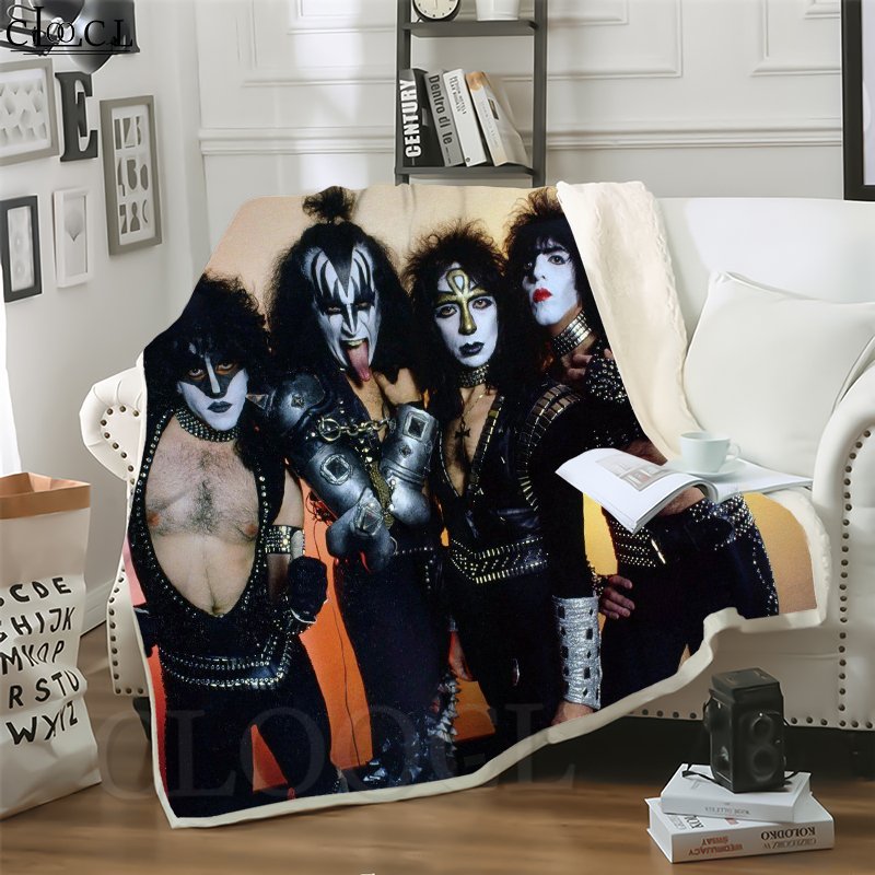 CLOOCL New Kiss Band 3D Print Casual Style Conditioning Blanket Sofa Teens Bedding Throw Blankets Plush Quilt
CLOOCL New Kiss Band 3D Print Casual Style Conditioning Blanket Sofa Teens Bedding Throw Blankets Plush Quilt