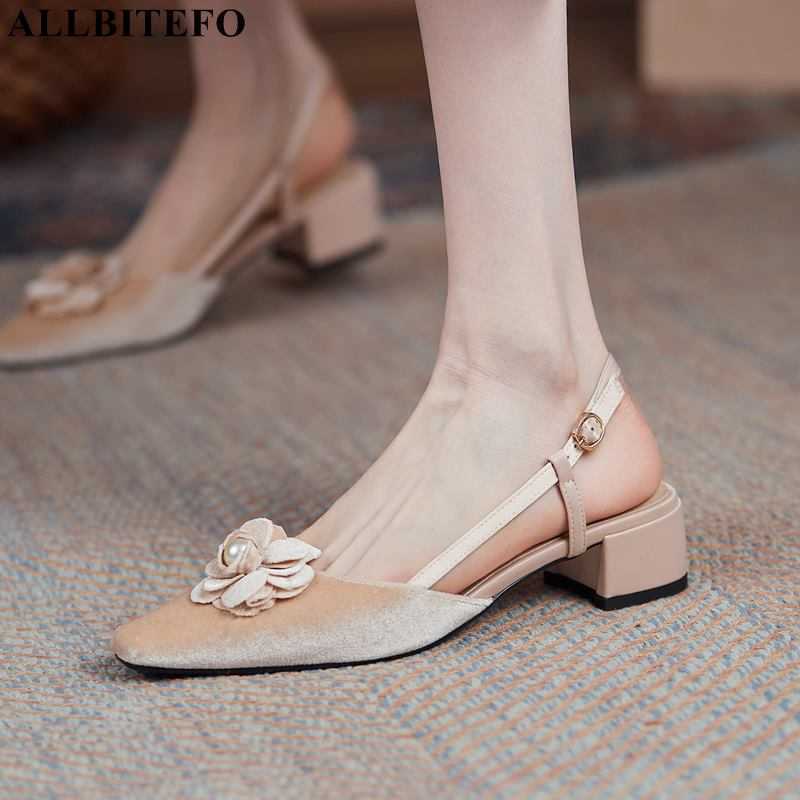 ALLBITEFO thick heels sweet flowers flock brand high heels wedding woemn shoes summer women sandals women heels shoes sandalias 210611, As picture
ALLBITEFO thick heels sweet flowers flock brand high heels wedding woemn shoes summer women sandals women heels shoes sandalias 210611, As picture
