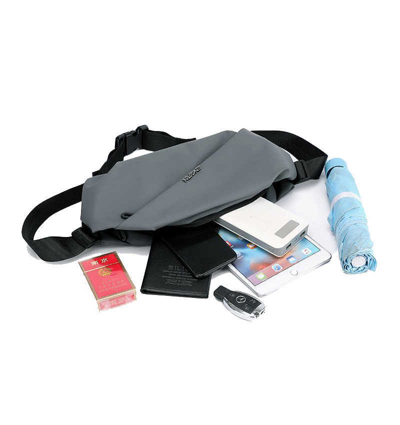 Casual Fanny Pack Banane Sac Chest Bag Waist Men' Purse Male Belt Banana s Zipper Phone Holder Fashion Bum 210907