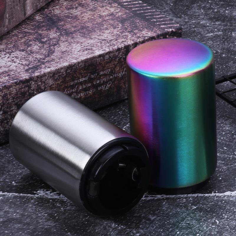 Automatic Bottle Opener Stainless Steel Press Bottle Opener Magnetic Beer Bottle Soda Cap Wine Opening Tool Kitchen Bar Accessory CFVT0325
Automatic Bottle Opener Stainless Steel Press Bottle Opener Magnetic Beer Bottle Soda Cap Wine Opening Tool Kitchen Bar Accessory CFVT0325