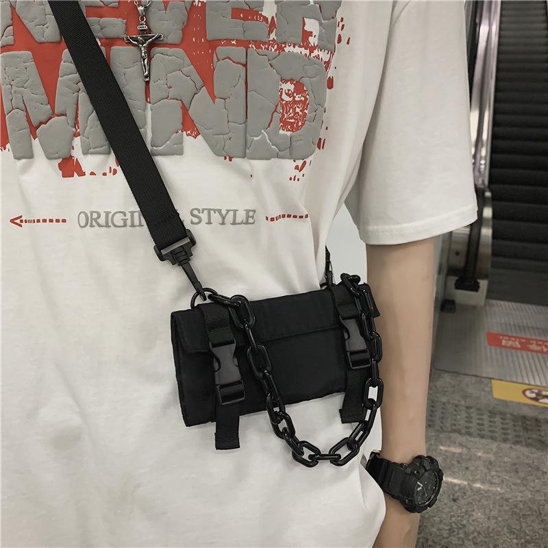 Evening Bags Women Messenger Small Bag Male Tactical Function Chain Waist Girl Personality Mini Chest
Evening Bags Women Messenger Small Bag Male Tactical Function Chain Waist Girl Personality Mini Chest