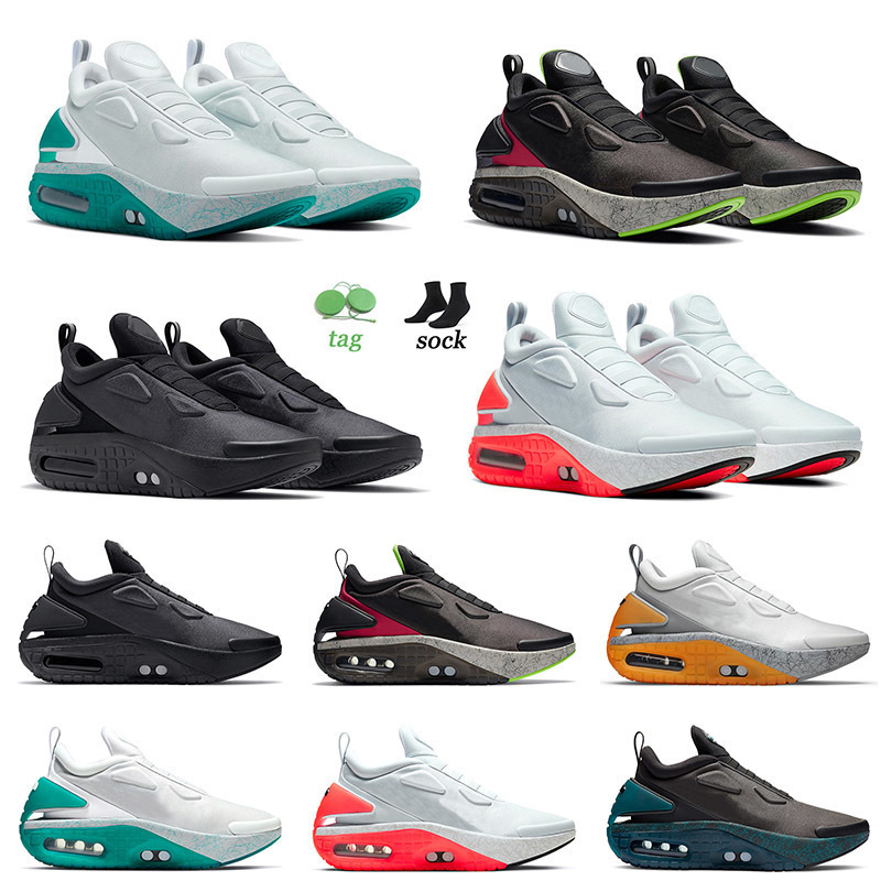 Shoes Sports Running Adapt Auto Max Mens Women Jetstream Laser Fuchsia Electro Aqua Black White Authentic Sneakers, Bubble wrap packaging
Shoes Sports Running Adapt Auto Max Mens Women Jetstream Laser Fuchsia Electro Aqua Black White Authentic Sneakers, Bubble wrap packaging