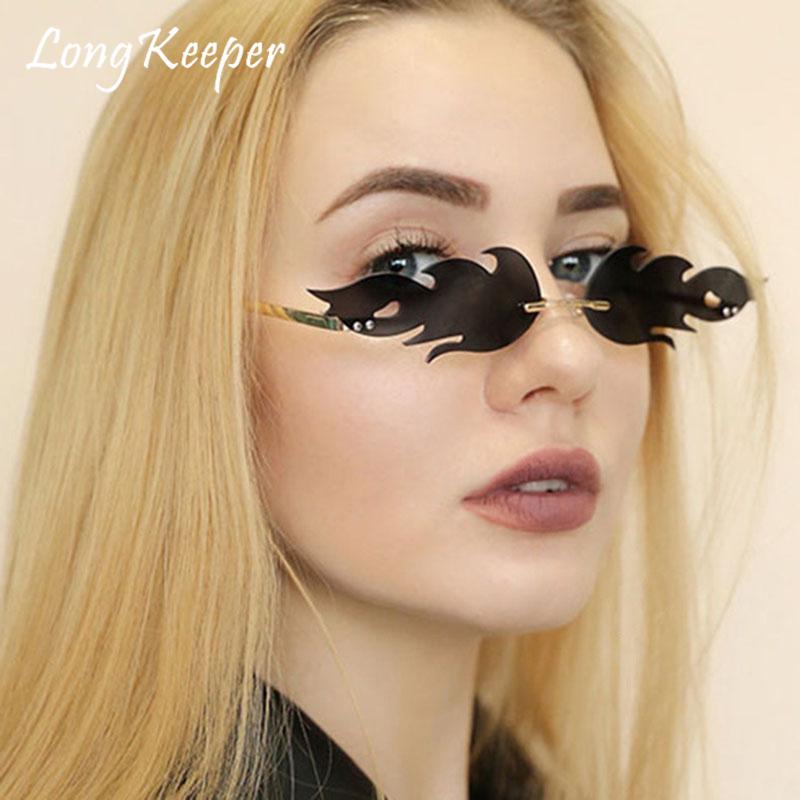 Sunglasses Fire Flame Women Men Rimless Wave Sun Glasses 2021 Fashion Eyewear Luxury Trending Narrow Streetwear
Sunglasses Fire Flame Women Men Rimless Wave Sun Glasses 2021 Fashion Eyewear Luxury Trending Narrow Streetwear