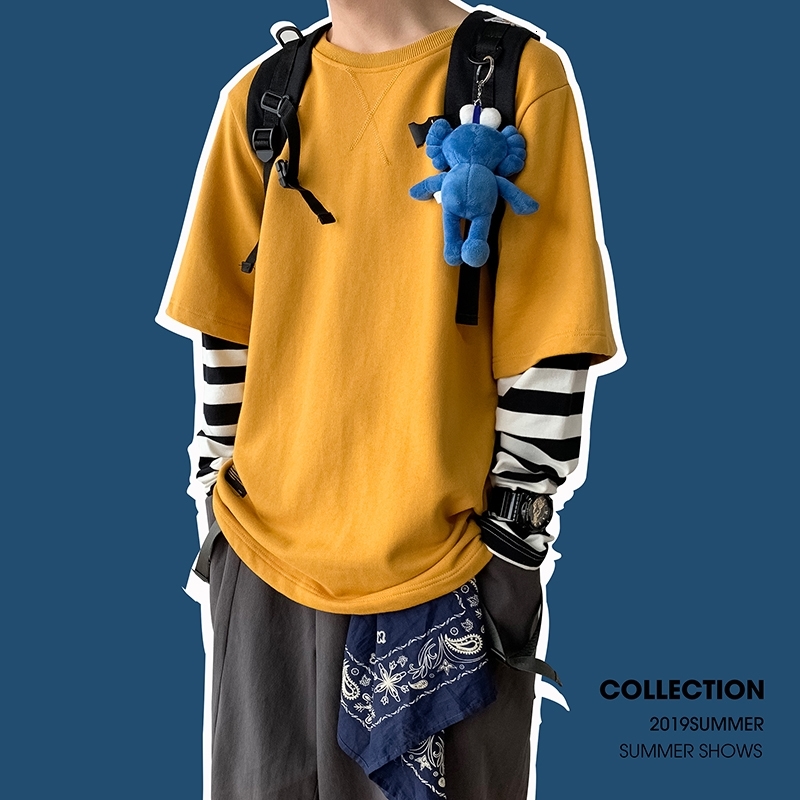 2021 New Men's False Two Piece Hoodies Fashion Trend Pullover Man Coats Tide Brand Stripe 3d Print Cotton Casual Sweatshirts M-2xl H0xg, Yellow
2021 New Men's False Two Piece Hoodies Fashion Trend Pullover Man Coats Tide Brand Stripe 3d Print Cotton Casual Sweatshirts M-2xl H0xg, Yellow