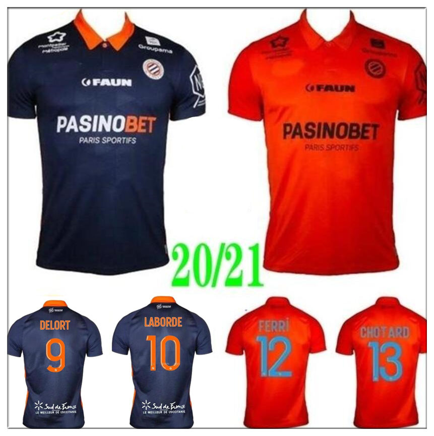 2021 DELORT Montpellier Soccer Jerseys HERAULT HILTON SKHIRI SAVANIER LECOMTE LABORDE CHOTARD MOLLET Football Shirts, Men
2021 DELORT Montpellier Soccer Jerseys HERAULT HILTON SKHIRI SAVANIER LECOMTE LABORDE CHOTARD MOLLET Football Shirts, Men