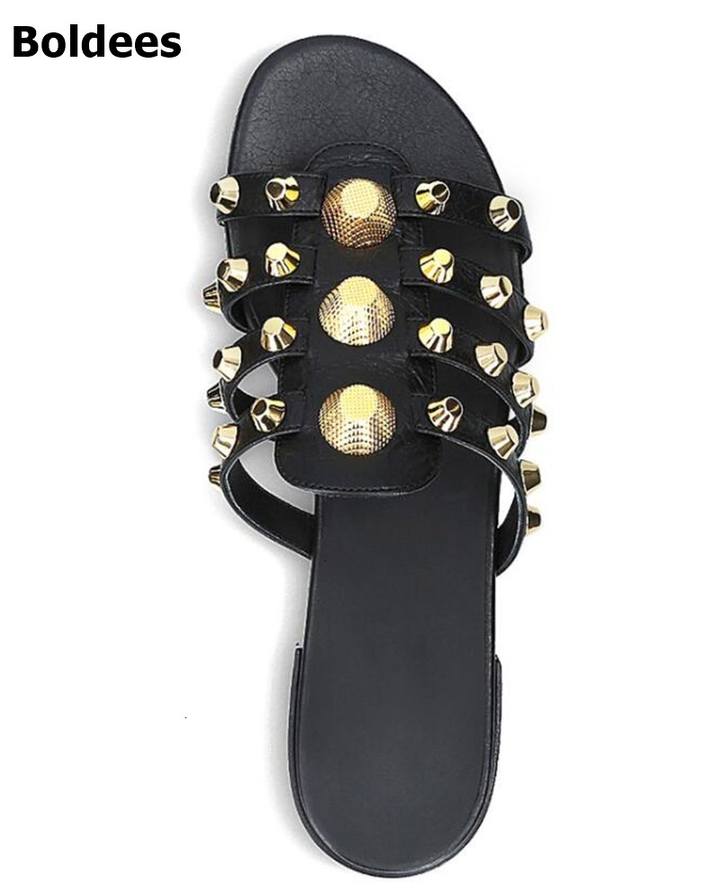 flat Sandals summer sandals silver rivets leather straps ladies cut slip in women's fashions free cargo slippers 9M5K, 1# shoe box
flat Sandals summer sandals silver rivets leather straps ladies cut slip in women's fashions free cargo slippers 9M5K, 1# shoe box
