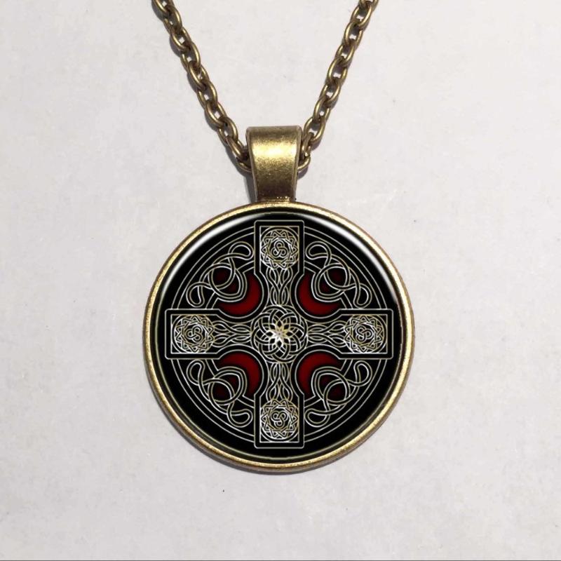 Pendant Necklaces Vintage Cross Art Picture Ethnic Necklace Chain Statement Jewelry Bronze Sliver Glass Cabochon & Pendants For Men
Pendant Necklaces Vintage Cross Art Picture Ethnic Necklace Chain Statement Jewelry Bronze Sliver Glass Cabochon & Pendants For Men