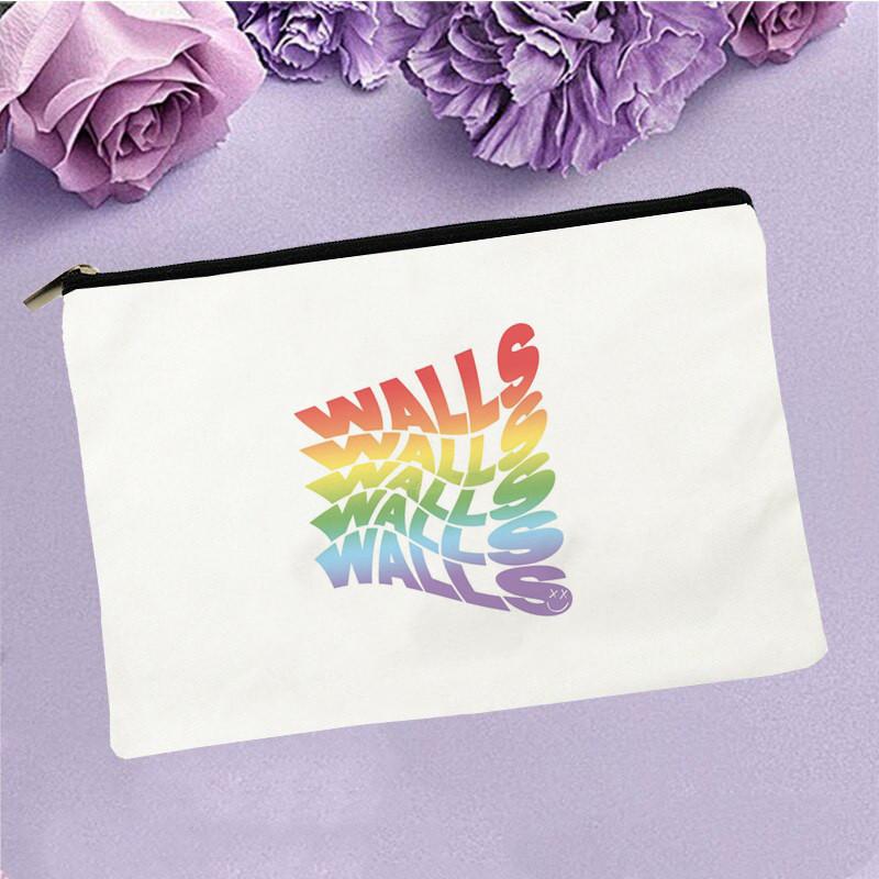 Cosmetic Bags & Cases Women Rainbow Walls Printed Make Up Bag Fashion Cosmetics Organizer For Travel Colorful Storage Lady
Cosmetic Bags & Cases Women Rainbow Walls Printed Make Up Bag Fashion Cosmetics Organizer For Travel Colorful Storage Lady