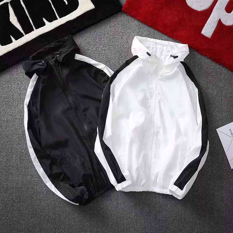 Men's coat thin spring summer 2019 new Korean fashion student popular jacket casual men's sunscreen clothes, White
Men's coat thin spring summer 2019 new Korean fashion student popular jacket casual men's sunscreen clothes, White