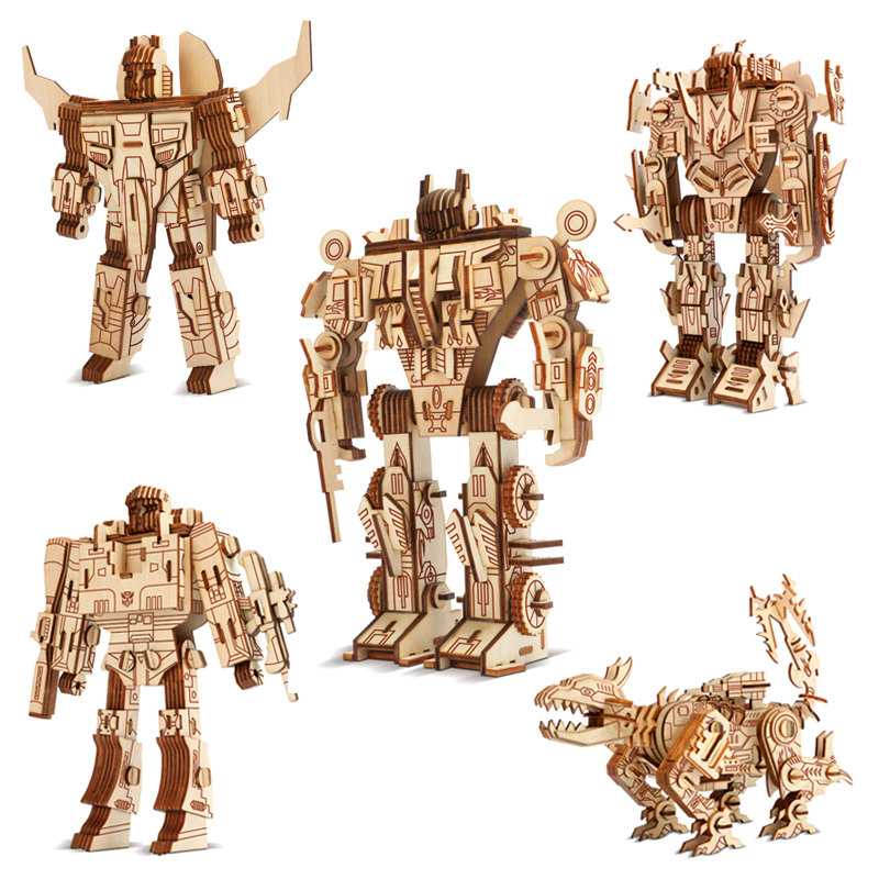 Wood Craft Assembly Construction Sets Wooden 3D Puzzle Robot Model Science Series Hobbies Toys Kids Teens Adult action figure
Wood Craft Assembly Construction Sets Wooden 3D Puzzle Robot Model Science Series Hobbies Toys Kids Teens Adult action figure