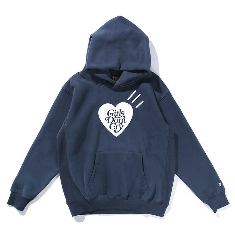 Girl Dont Cry Human Made Sweatshirt Couple Retro Harajuku Hip Hop Casual Fleece Hoodies Oversize Stranger Things Loose Hooded H1009, Navy blue
Girl Dont Cry Human Made Sweatshirt Couple Retro Harajuku Hip Hop Casual Fleece Hoodies Oversize Stranger Things Loose Hooded H1009, Navy blue