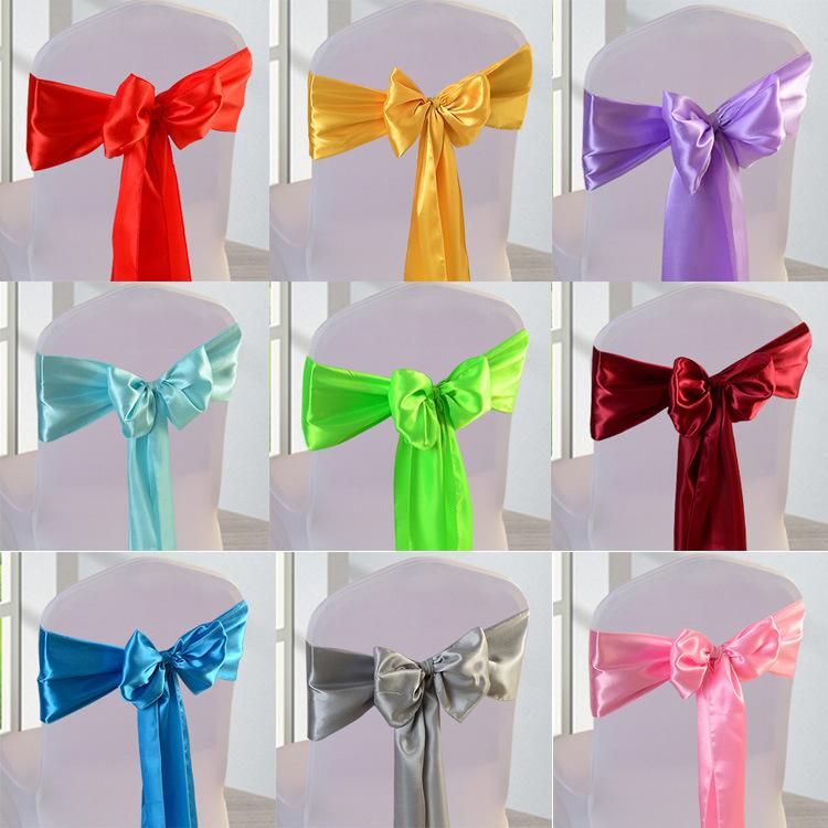 25pcs/lot Wholesale Silk Satin Ribbon Bow Chair Wedding Banquet Band Sashes Party Chair For Decoration
25pcs/lot Wholesale Silk Satin Ribbon Bow Chair Wedding Banquet Band Sashes Party Chair For Decoration
