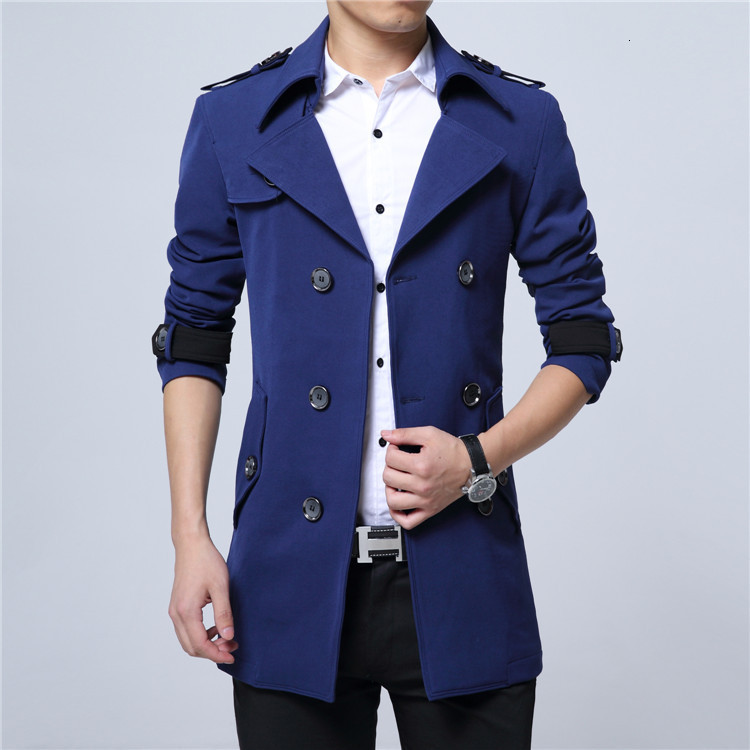 2021 New Big Size Casual Trench Coat for Spring Men Cardigan Korean Fashion Trenchcoat Jacket Men's Wear E6qn, Black
2021 New Big Size Casual Trench Coat for Spring Men Cardigan Korean Fashion Trenchcoat Jacket Men's Wear E6qn, Black