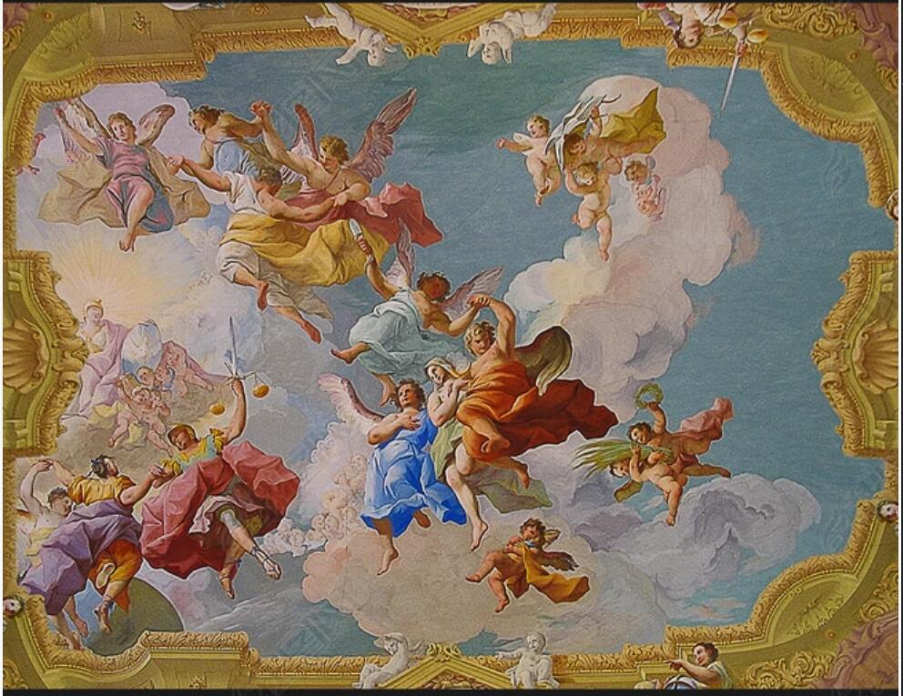 3d ceiling murals wallpaper custom photo European classical flying angel painting home decor 3d wall mural wallpaper in the living room, Non-woven wallpaper
3d ceiling murals wallpaper custom photo European classical flying angel painting home decor 3d wall mural wallpaper in the living room, Non-woven wallpaper