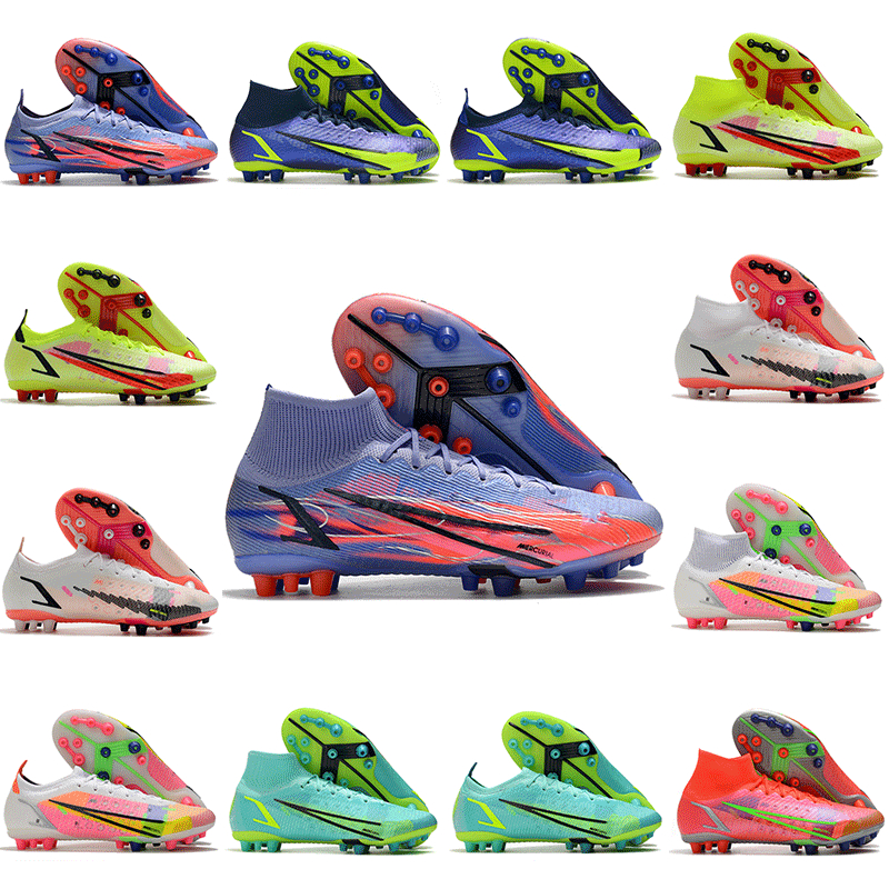 High Quality Mercurial Vapors XIV 14 Elite PRO AG Football Shoes Mens Superfly CR7 Mbappe Mbappé 8 VIII Soccer Cleats Boots Outdoor size 39-45
High Quality Mercurial Vapors XIV 14 Elite PRO AG Football Shoes Mens Superfly CR7 Mbappe Mbappé 8 VIII Soccer Cleats Boots Outdoor size 39-45