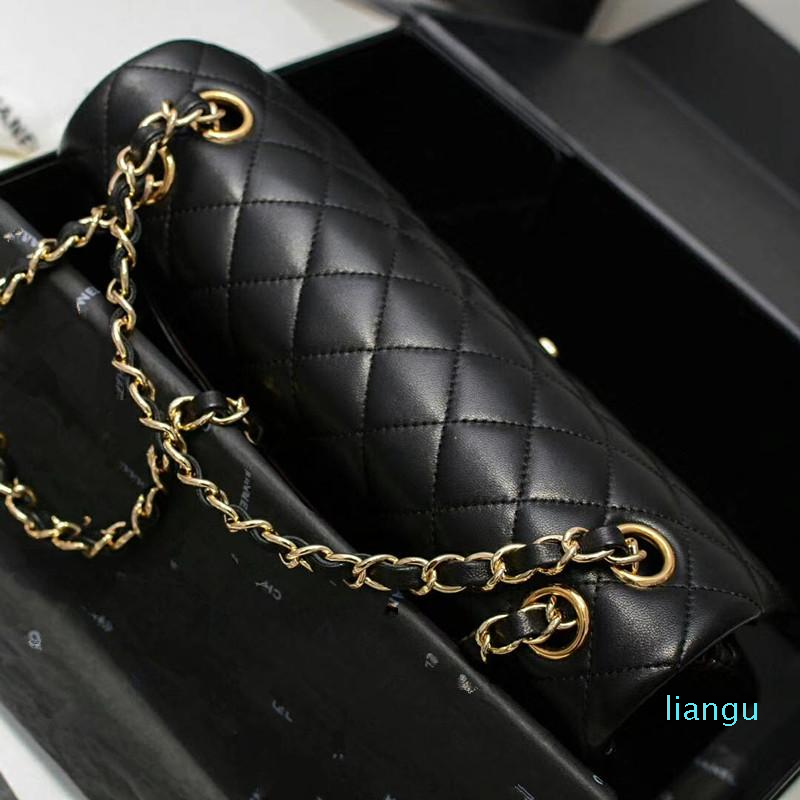 Designer Classic Chain Flap Bags Women Shoulder Bag Female Crossbody Purses Handbags, Black
Designer Classic Chain Flap Bags Women Shoulder Bag Female Crossbody Purses Handbags, Black