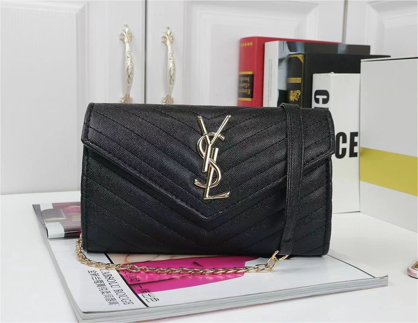 YSL
Fashion Crossbody Shoulder HandBag Women Purse Messenger Bags Wallet Tote ClutchLOUIS
BAGVITTON9918, Red;black
YSL
Fashion Crossbody Shoulder HandBag Women Purse Messenger Bags Wallet Tote ClutchLOUIS
BAGVITTON9918, Red;black