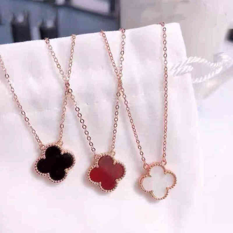 High Quality Genuine Girl Pendulous Clover Clover Necklace Bridal Chains Necklaces Women 1.5g for Girls, Silver
High Quality Genuine Girl Pendulous Clover Clover Necklace Bridal Chains Necklaces Women 1.5g for Girls, Silver