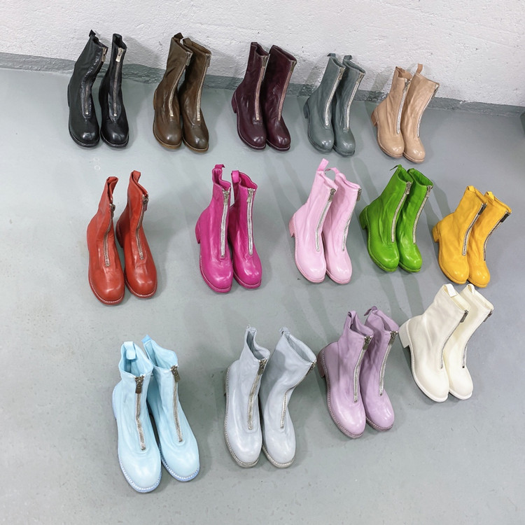 Autumn women lady real horse leather ankle short boots 4.5cm heel gui luxury style street fashion footwear hip hop GD5980, Black
Autumn women lady real horse leather ankle short boots 4.5cm heel gui luxury style street fashion footwear hip hop GD5980, Black