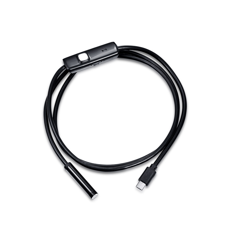 5 5mm 1m 2m 5m 10m Mini Endoscope Camera Flexible IP67 Waterproof Cable Snake industrial Borescope Micro USB Endoscope Cameras for