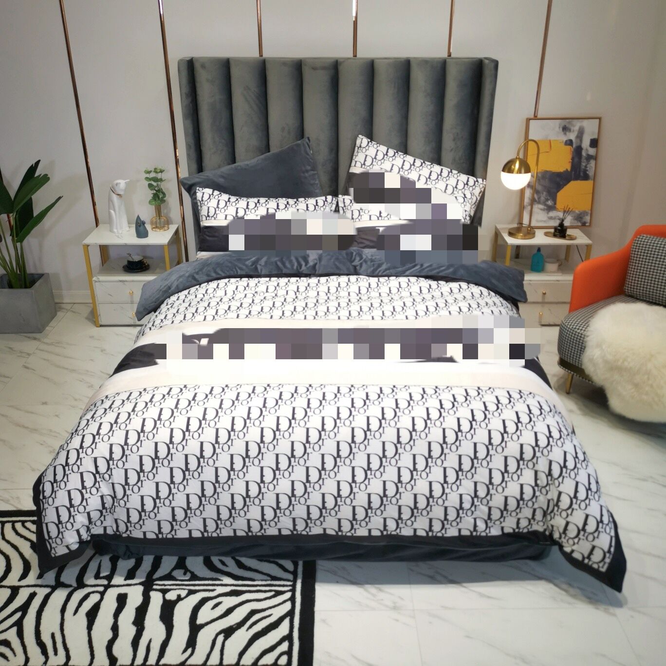 D designer bedding set duvet cover letter print comforter cover size bedding high quality luxury bedding, Same as pic
D designer bedding set duvet cover letter print comforter cover size bedding high quality luxury bedding, Same as pic