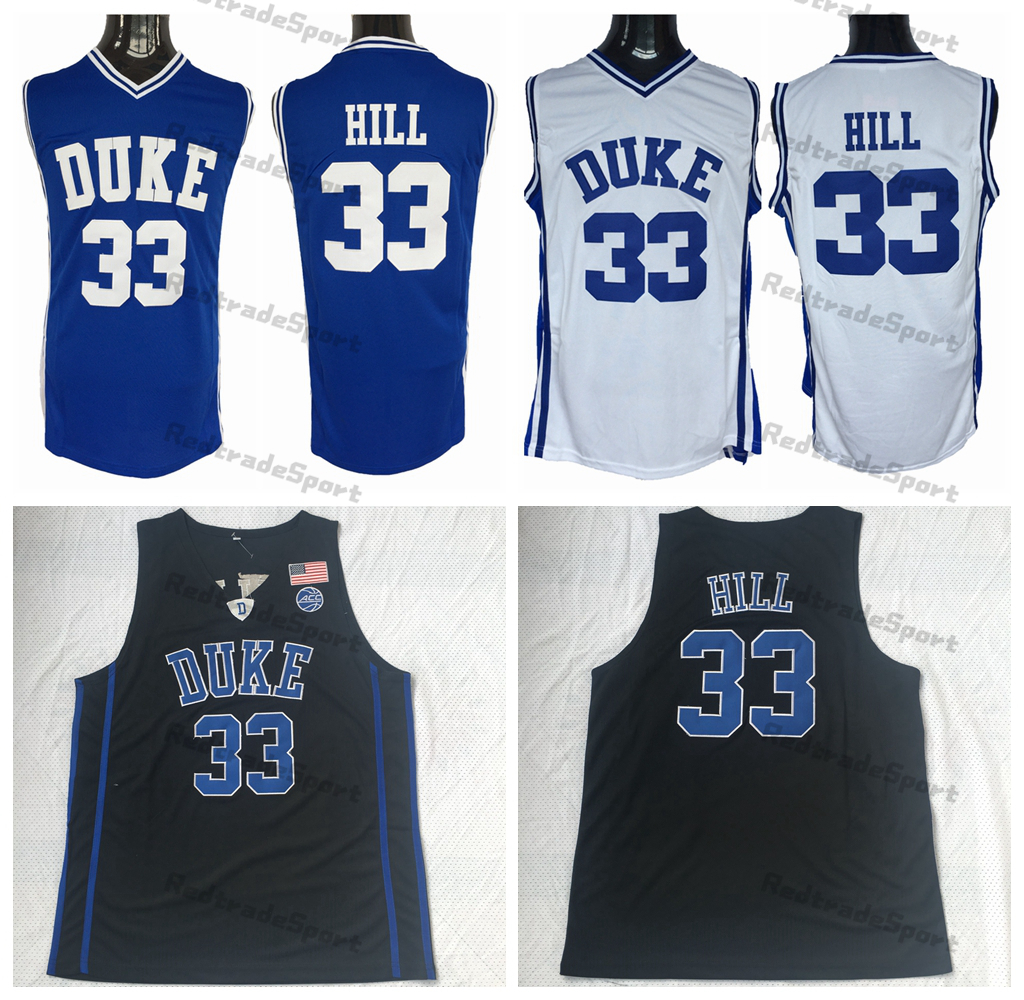 Mens Vintage Duke Blue Devils Grant Hill #33 College Basketball Jerseys Home Blue Black White Stitched Shirts S-XXL
Mens Vintage Duke Blue Devils Grant Hill #33 College Basketball Jerseys Home Blue Black White Stitched Shirts S-XXL