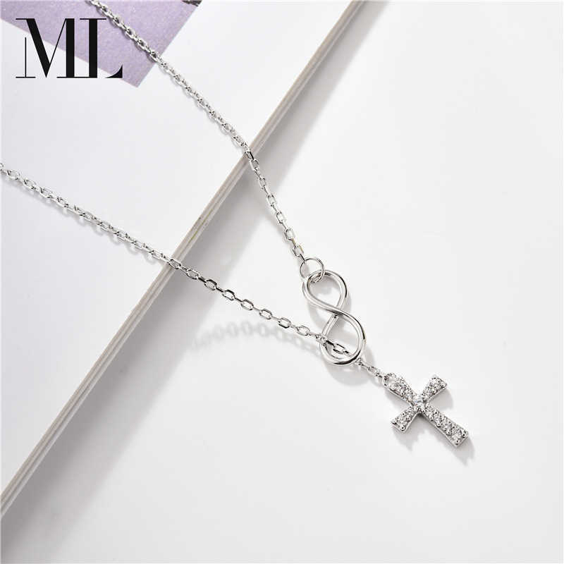 Mylove Mina creative fashion simple Y-shaped Pendant Chain women's Cross Platinum Plated 925 Necklace PendantTTUM, Silver
Mylove Mina creative fashion simple Y-shaped Pendant Chain women's Cross Platinum Plated 925 Necklace PendantTTUM, Silver