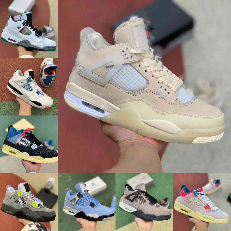 High Quality 4 4s Basketball Shoes Mens Desert Moss Union Taupe Haze Black Cat Shimmer University Blue 4 What The Cream Sail White Cement Tattoo Trainer Sneakers Brand, Rasta
High Quality 4 4s Basketball Shoes Mens Desert Moss Union Taupe Haze Black Cat Shimmer University Blue 4 What The Cream Sail White Cement Tattoo Trainer Sneakers Brand, Rasta