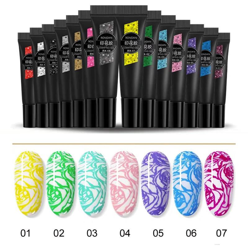 Nail Gel UV 14 Colors Spider Web Multicolor Print Stamping Polish Silk DIY Manicure Accessories Line Drawing, White
Nail Gel UV 14 Colors Spider Web Multicolor Print Stamping Polish Silk DIY Manicure Accessories Line Drawing, White