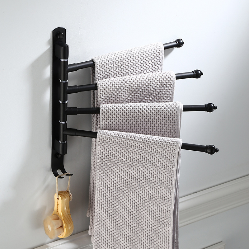 2021 New 2-4 Swivel Bars Wall Mounted Aluminum Black Rail Rack with Hooks Bathroom Holder Fodable Towel Hanger Gjx0, Orange
2021 New 2-4 Swivel Bars Wall Mounted Aluminum Black Rail Rack with Hooks Bathroom Holder Fodable Towel Hanger Gjx0, Orange