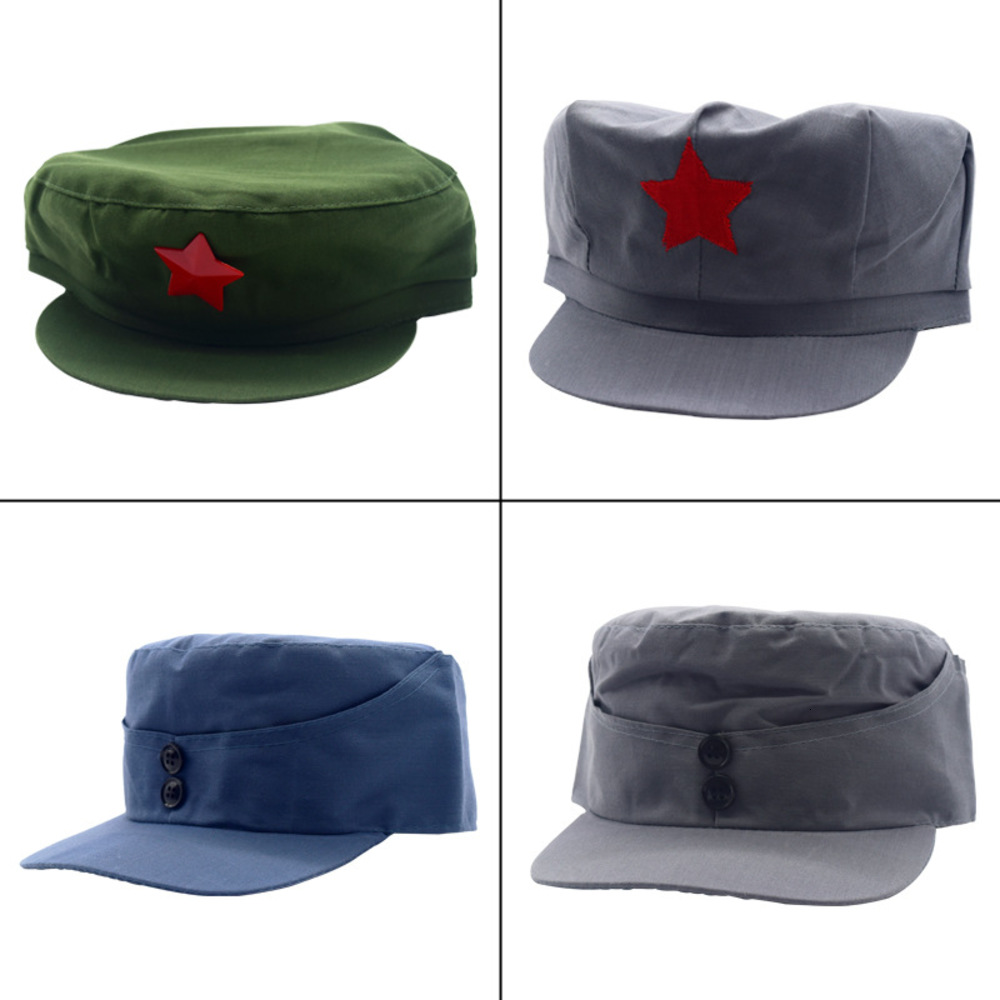Red army hat, Fourth Army, Eighth Route army, green five pointed star stage performance for boys and girls, Yellow
Red army hat, Fourth Army, Eighth Route army, green five pointed star stage performance for boys and girls, Yellow