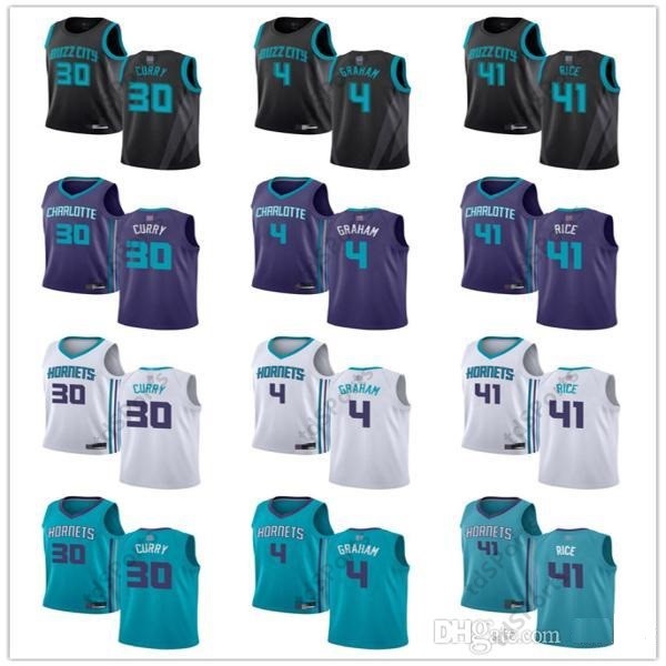 Mens Womens Youth Dell Curry 4 Devonte Graham 41 Glen Rice Green white purple custom Basketball Jerseys, As shown in illustration
Mens Womens Youth Dell Curry 4 Devonte Graham 41 Glen Rice Green white purple custom Basketball Jerseys, As shown in illustration