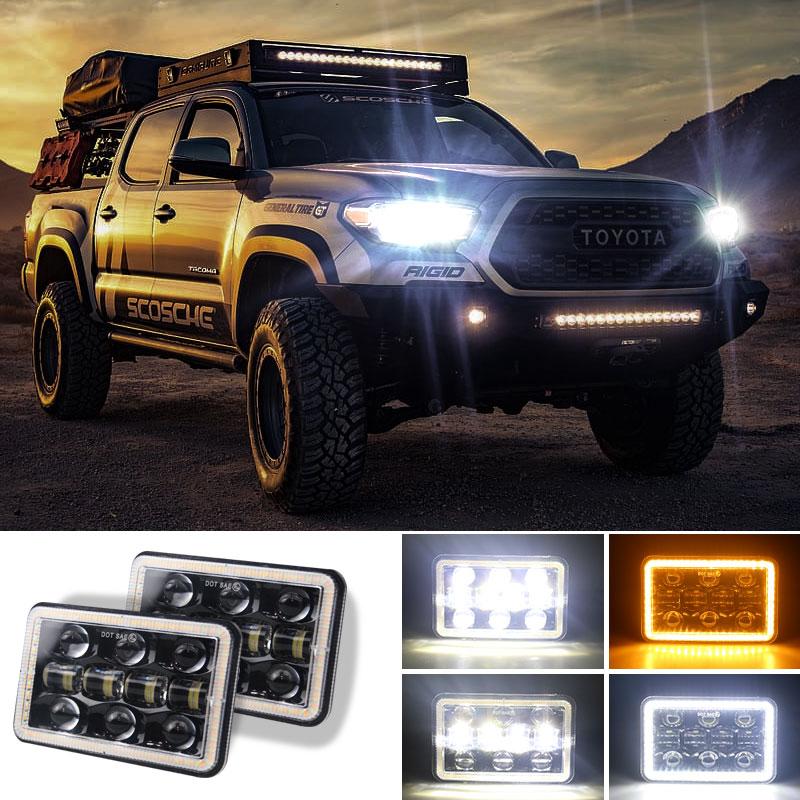 Car Headlights Led 4X6 300W 5 Inch Sealed Beam Headlamp Square Headlight Replacement Accessories
Car Headlights Led 4X6 300W 5 Inch Sealed Beam Headlamp Square Headlight Replacement Accessories