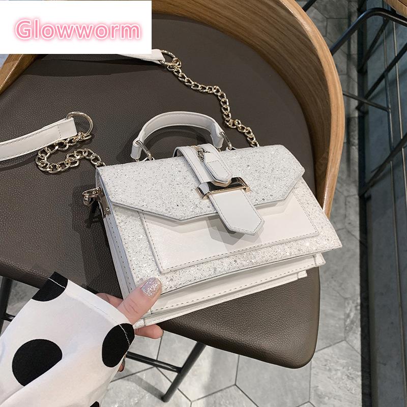 Female Pu Sequins Leather Crossbody Bags For Women 2021 Chain Shoulder Messenger Bag Ladies Hand Sling Luxury Handbags Designer, Black
Female Pu Sequins Leather Crossbody Bags For Women 2021 Chain Shoulder Messenger Bag Ladies Hand Sling Luxury Handbags Designer, Black