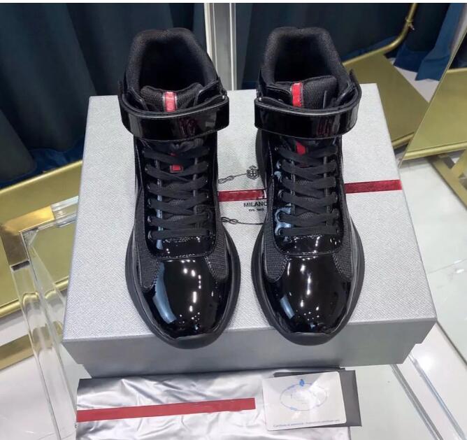 Perfect Americas Cup High-top Sneakers Shoes Men Casual Walking Rubber Sole Men's Sports Mesh Fabric Patent Leather Outdoor Trainers
Perfect Americas Cup High-top Sneakers Shoes Men Casual Walking Rubber Sole Men's Sports Mesh Fabric Patent Leather Outdoor Trainers