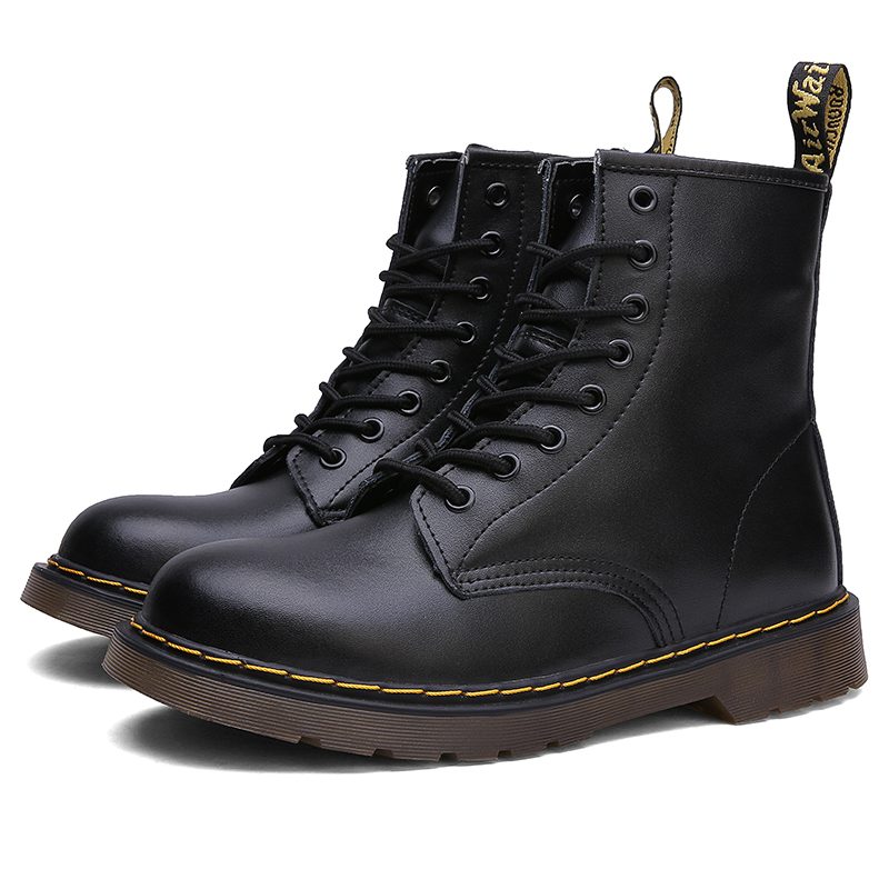 Women Genuine Leather Boots Martins Boots Shoes High Top Fashion Unisex Men Winter Ankle Boots Lace Up Classic Motorcycle Shoes, Red
Women Genuine Leather Boots Martins Boots Shoes High Top Fashion Unisex Men Winter Ankle Boots Lace Up Classic Motorcycle Shoes, Red