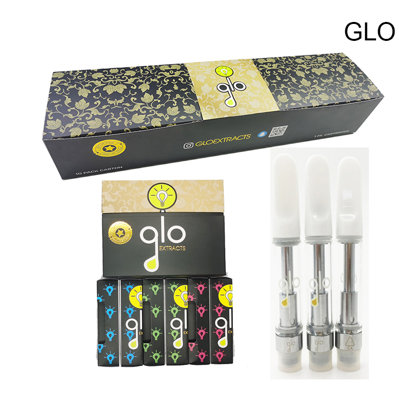Vape Cartridge GLO Extracts Cartridges Carts Atomizers 0.8ml 1 ml Oil Pyrex Glass Tanks 510 Cart Ceramic Coil Packaging Empty Vapes Factory Wholesale
Vape Cartridge GLO Extracts Cartridges Carts Atomizers 0.8ml 1 ml Oil Pyrex Glass Tanks 510 Cart Ceramic Coil Packaging Empty Vapes Factory Wholesale