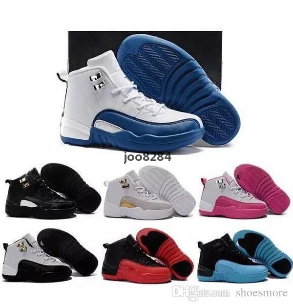 Children's 12 Basketball Shoes Kids Athletic Sports Shoes for Boy Girls Shoes Free Shipping size:28-35, Black
Children's 12 Basketball Shoes Kids Athletic Sports Shoes for Boy Girls Shoes Free Shipping size:28-35, Black