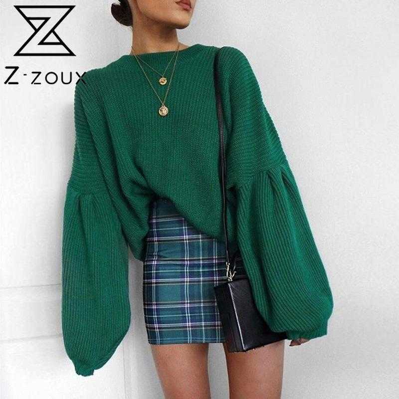 Women Sweater Lantern Sleeve Knitted Fashion Bottoming Pullovers Loose Tops Autumn Winter Plus Size 210524, Red
Women Sweater Lantern Sleeve Knitted Fashion Bottoming Pullovers Loose Tops Autumn Winter Plus Size 210524, Red