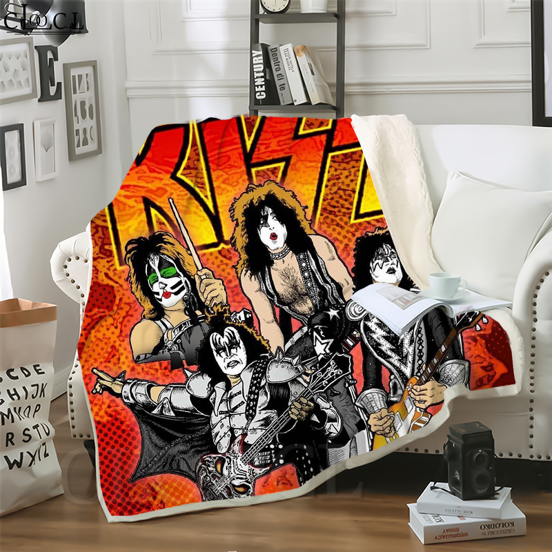CLOOCL Hot Kiss Band 3D Print Casual Style Conditioning Blanket Sofa Teens Bedding Throw Blankets Plush Quilt
CLOOCL Hot Kiss Band 3D Print Casual Style Conditioning Blanket Sofa Teens Bedding Throw Blankets Plush Quilt