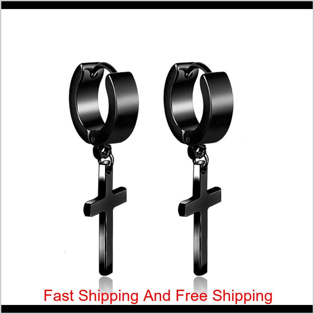 4 Colors Titanium Steel Cross Stud Earrings For Men Women Jewelry Silver Black Gold Multicolor Nzopo E3H6F, Golden;silver
4 Colors Titanium Steel Cross Stud Earrings For Men Women Jewelry Silver Black Gold Multicolor Nzopo E3H6F, Golden;silver