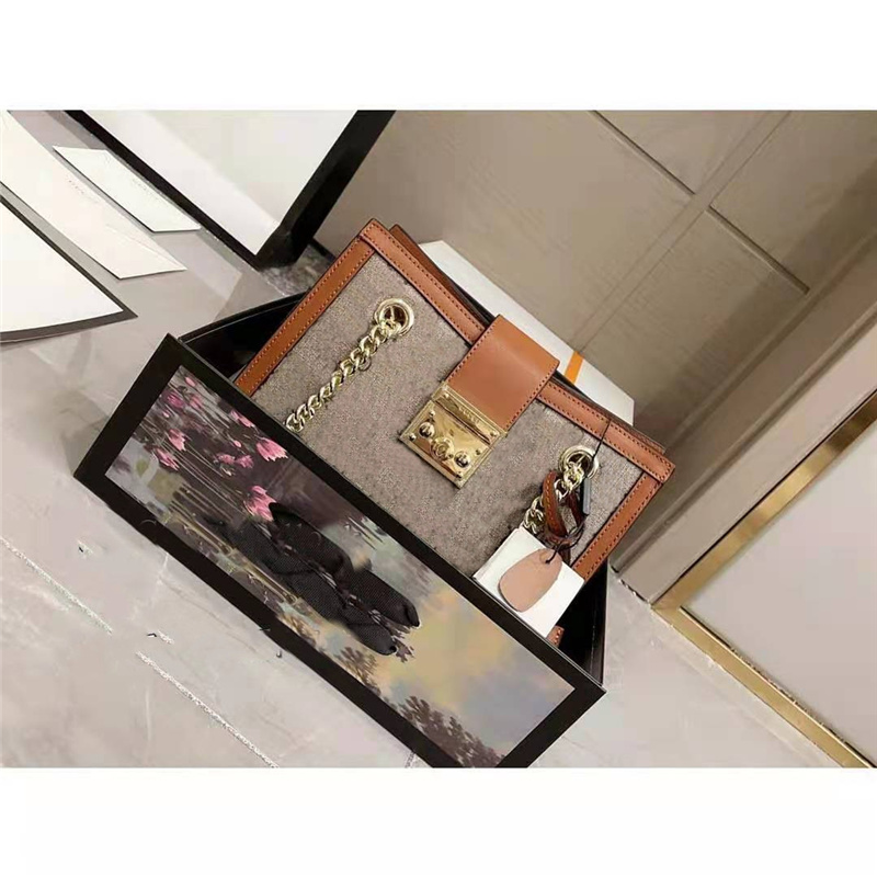 2021 New Women's Lock Shopping Bag Single Women Shoulder Bags Chain Handbag With High Quality Genuine Leather Handbags Printing, Customize
2021 New Women's Lock Shopping Bag Single Women Shoulder Bags Chain Handbag With High Quality Genuine Leather Handbags Printing, Customize